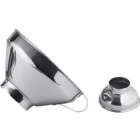 De Buyer Embudo inox diámetro 15 cm acero inoxidable