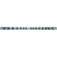 BINARIO GUIDA PORTA BUSSOLE CHIAVI A BUSSOLA 1/2" 410mm 15 PRESE VUOTO CONDOR