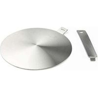 【Φ240420MM】Adaptateur à induction, disque convertisseur pour plaque de cuisson à induction, plaque de diffusion de chaleur avec poignée et base séparables