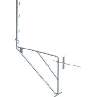 Echafaudage de façade acier l 1,50m avec traversée pour mur de 0,35m - DIMOS - 1950 mm