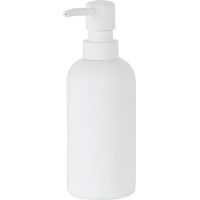Badseifenspender aus Polyresin (330 ml) ANDREA HOUSE – Mattweiß