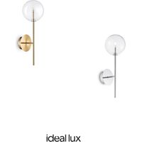 Applique Contemporanea Equinoxe Metallo Cromo 1 Luce 2W 3000K Luce Calda