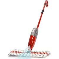 Vileda Lavapavimenti con Secchio e Serbatoio Integrato con Panno in Microfibra