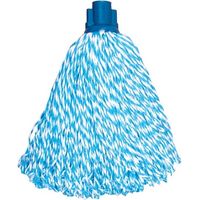 Paños de repuesto para fregona de microfibra azul, paquete de 24 MSV