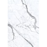 Set 6 Pannelli Decorativi Effetto Marmo Bianco PVC 120x60 Rivestimento