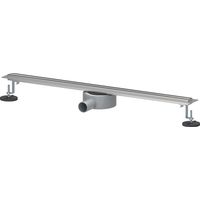 SIRHONA Canaleta Ducha de Acero Inoxidable Rejillas de Desaguee para Ducha Sifón de 360 Grados Longitud 70 cm