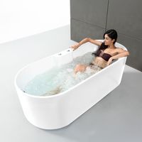 Bañera hidromasaje - Ukio white Bulle - Blanco - 175 x75 x65 cm, by SPALINA