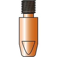 Paquet 20 tubes contact triangulaire 1.0 M8x30 CUCRZR - TRAFIMET - MD1005-80