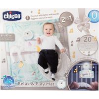 Interaktive 2-in-1-Spielmatte „Eule Tag und Nacht“