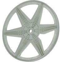 Ersatzteil - Trommelriemenscheibe Original - - CANDY, HOOVER, ROSIERES, ZEROWATT, LAMONA, BRANDT, DE DIETRICH, WHIRLPOOL, THOMSON, TEKA, BAUKNECHT, HAIER, IBERNA, OTSEIN, BAUMATIC, FRIAC, PHILCO, MEI
