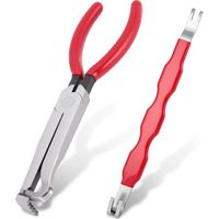 2pcs Electrical Disconnect Pliers, Outil Séparateur de Connecteur Électrique, Extracteur de Déconnexion Automobile pour Conduites de Carburant et Fiches à Languette