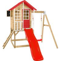 Zwerkules Lolla 2 Maison sur pilotis pour enfants avec toboggan