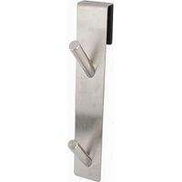 Gancio Doppio Per Porta Box Doccia Per Appendere Asciugamani Bagno 4x18 Cm 87766