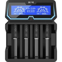 Chargeur de batterie XTAR X4 vers Li-ion 18650