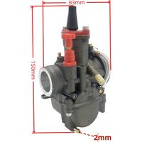 Carburateur PWK24 peint – Adapté tout-terrain RTL250, CR80, CR125 – 404-042 – Mélangeur haute précision.