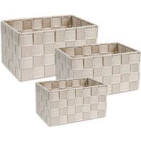 Trade Shop - ORGANIZER PORTAOGGETTI BAGNOSCHIUM MAKEUP EIBER CHIARO -
