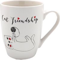 Tazza Mug Porcellana Gatti Cc 360 Kb8