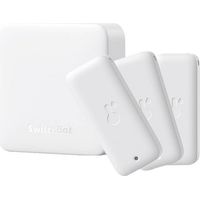 SWITCHBOT WIFI THERMO-HYGROMÈTRE 3 PIÈCES AVEC HUB MINI, THERMOMÈTRE IP65, CAPTEUR DE TEMPÉRATURE/DE POINT DE ROSÉE/VPD/D'HUMIDI