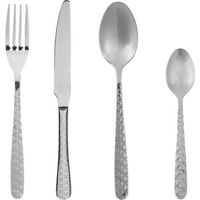 Ménagère 24 Pièces Couverts en Inox modèle Flora - Secret de Gourmet(10pcs)