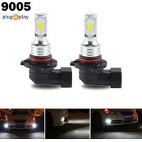 Kit de phares LED HB3 2X 9005 HB3 80W 8000LM feux de route/feux de croisement 6000K blanc