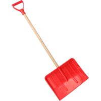 KOTARBAU Pelle À Neige pour Enfants Manche en Bois d'une Longueur Totale de 84 cm