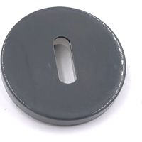 BOCCHETTA OLIVARI TONDA PATENT GRIGIA