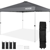 Tonnelle Pop-up 304 - 8x304 8 cm Tonnelle Auvent Jardin Bâche
