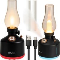 Usb luftbefeuchter nachtlicht 280 ml 14 rgb leds