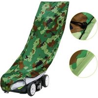 CCYKXA Waterproof Lawn Mower Cover Push Mower Covers, Camouflage, 25x76x44 inch