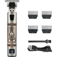 Tondeuse à cheveux pour hommes, tondeuse professionnelle pour coiffeurs, tondeuse à barbe et corps pour hommes, sans fil