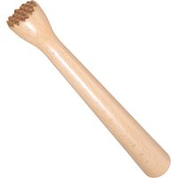 Pilon à cocktail en bois de hêtre, mortier en bois, broyeur, poussoir à cocktail, outil de bar, marteau à glace, matériel de bar-AquaForge