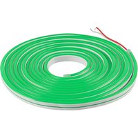 Ruban LED néon 12V 5m vert décoratif étanche IP65 Polux