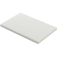 Planche à découper PEHD 500 Blanc 40x30x2 cm - Matériel CHR Pro