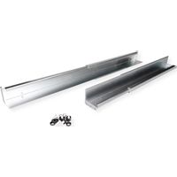 Roline Guide scorrevoli in acciaio zincato robusto 5,1 kg