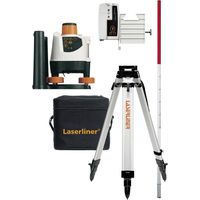 Laserliner – Laser rotatif BeamControl-Master 120 – Portée 120m – Précision ±2mm sur 10m – Autonomie 40h – 5 modes de fonctionnement