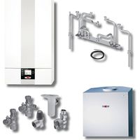 Wolf Paket Brennwerttherme CGB-2-20 Speicher CSW-120, BM-2, Aufputz, 8615009F31
