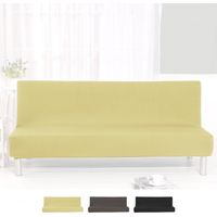 Universeller Sofabezug aus Stretchmaterial Quacia - Beige