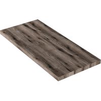 Badezimmerregal für Aufsatzwaschbecken 100x46x3,8 cm Wenge - Metz - Mensola e lavabo quadrato