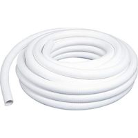 Longueur 25M / Tuyau semi rigide 40mm / Coloris Blanc /