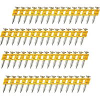 Dewalt – Boîte de 1005 pointes zinc pour cloueur béton DCN890 – Clou à tête plate 2.6x20 mm – Design facilitant la pénétration