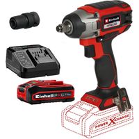 Einhell Professional 18/230 18v Cordless Brushless Impact Wrench 1/2"" + 4ah Kit