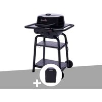 Barbecue hybride charbon et électrique Patio Bistro Pro 240 sur chariot + Housse - Char-Broil