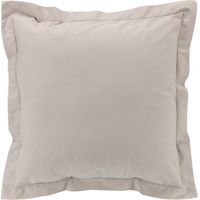 Taies d'oreiller x2 Percale 63x63 cm Naturel