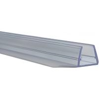 Guarnizione Gocciolatoio Verticale 220 cm con Aletta 10 mm per Vetro 8-10 mm