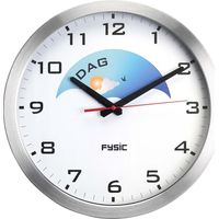 Orologio analogico per demenza con immagini giornonotte alluminio 202574098