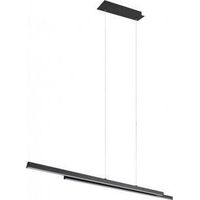 Reality ODIO lampada a sospensione nera opaca 150 cm