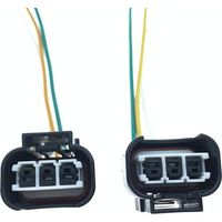 Compatible avec Kia Forte K2, K3, K4, K5, Kia Sportage et Volkswagen Soul : résistance de ventilateur de réservoir d'eau, câble de connexion de résistance électronique de ventilateur de climatisation