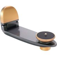Projector wall mount, foldable adjustable load stand in black and gold, 4KG