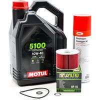 Kit Entretien Vidange Standard pour TRIUMPH Sprint 900 de 1993 à 1998 - MOTUL 5100 10W40 4L