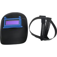 Casque de soudage électrique solaire auto-obscurcissant double volet rabattable de protection simple 20906